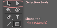 shape tool