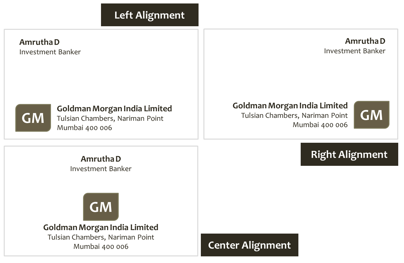 alignment