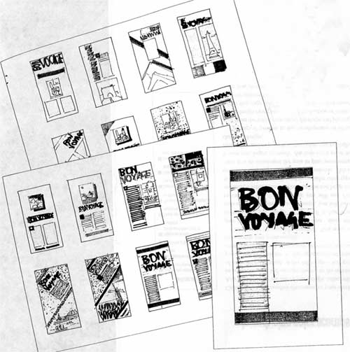 Poster Thumbnail Sketches & Design Brief | KMG Design