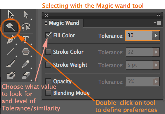 Magic wand tool