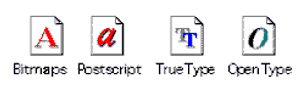 Mac font types